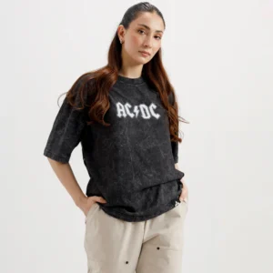 AC DC Washed Oversize