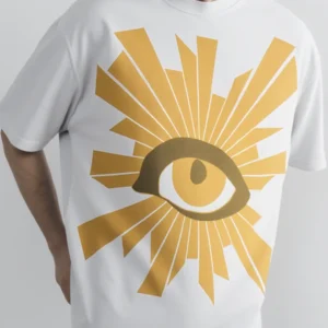 The Art of Eye contact over size Tee